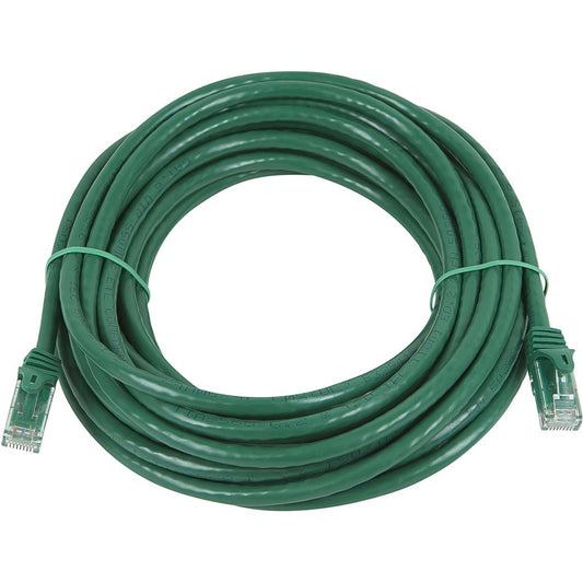 Monoprice FLEXboot Series Cat5e 24AWG UTP Ethernet Network Patch Cable 30ft Green