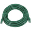 Monoprice FLEXboot Series Cat5e 24AWG UTP Ethernet Network Patch Cable 30ft Green