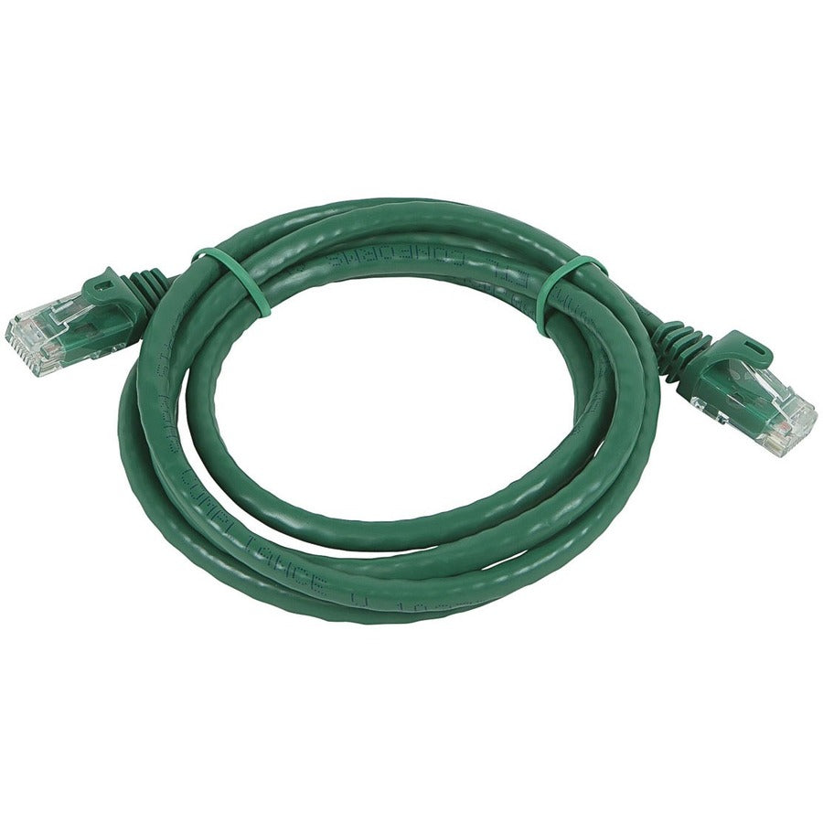 Monoprice FLEXboot Series Cat5e 24AWG UTP Ethernet Network Patch Cable 5ft Green