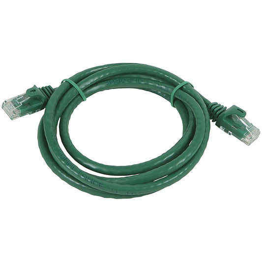 Monoprice FLEXboot Series Cat5e 24AWG UTP Ethernet Network Patch Cable 5ft Green