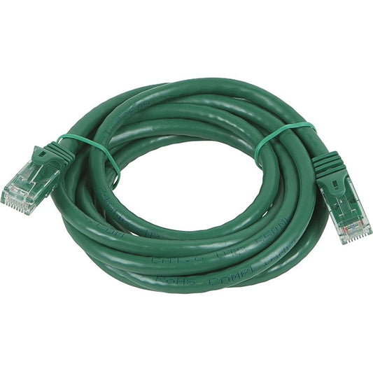 Monoprice FLEXboot Series Cat5e 24AWG UTP Ethernet Network Patch Cable 7ft Green