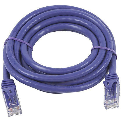 Monoprice FLEXboot Series Cat5e 24AWG UTP Ethernet Network Patch Cable 7ft Purple