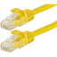 Monoprice FLEXboot Series Cat5e 24AWG UTP Ethernet Network Patch Cable 7ft Yellow