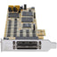 StarTech.com 16 Port PCI Express Serial Card - Low-Profile - High-Speed PCIe Serial Card with 16 DB9 RS232 Ports