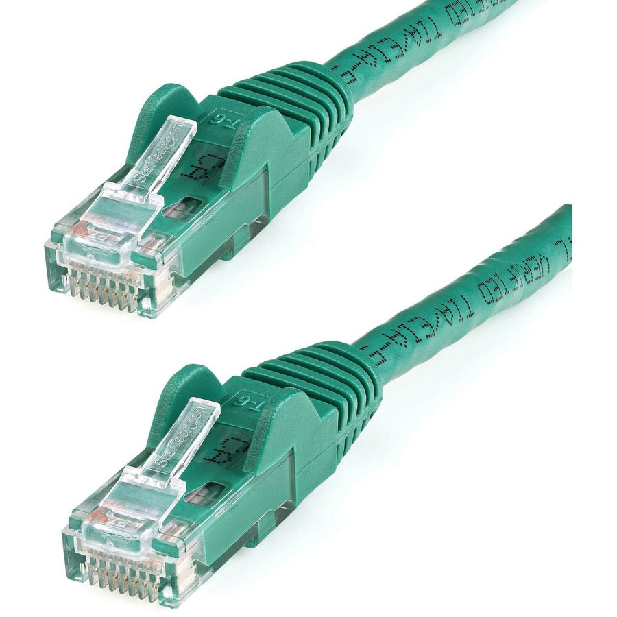 StarTech.com 8ft CAT6 Ethernet Cable - Green Snagless Gigabit - 100W PoE UTP 650MHz Category 6 Patch Cord UL Certified Wiring/TIA