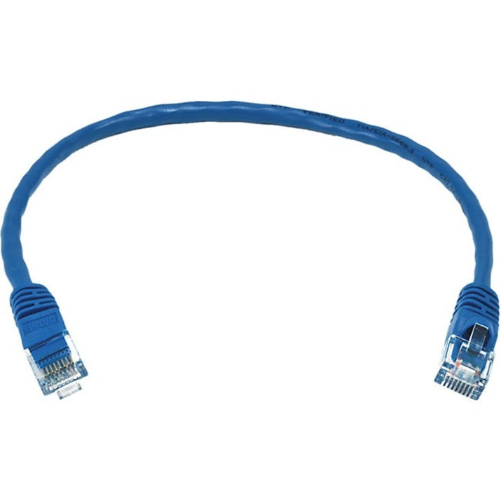 Monoprice Cat6 24AWG UTP Ethernet Network Patch Cable 1ft Blue