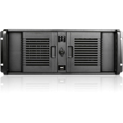 iStarUSA 4U Compact Stylish Rackmount Chassis with 500W Redundant Power Supply