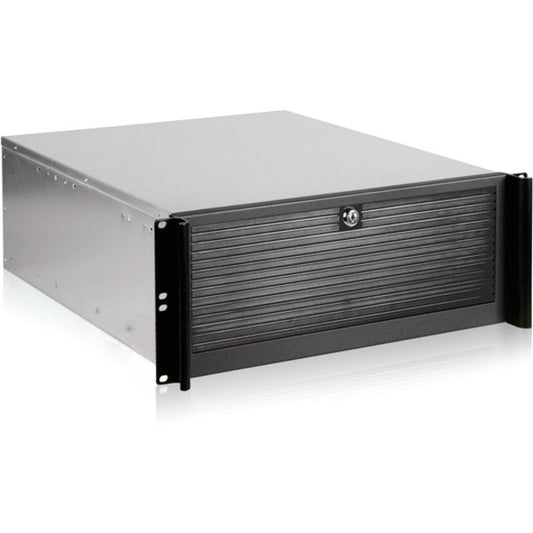 iStarUSA 4U Compact Stylish Rackmount Chassis with 500W Redundant Power Supply