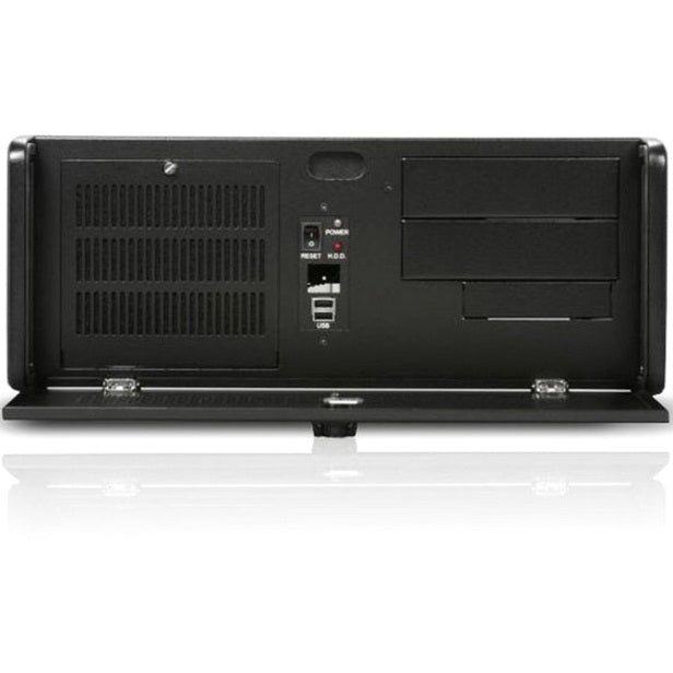 iStarUSA 4U Rugged 15" Compact Rackmount Chassis with 500W Redundant Power Supply