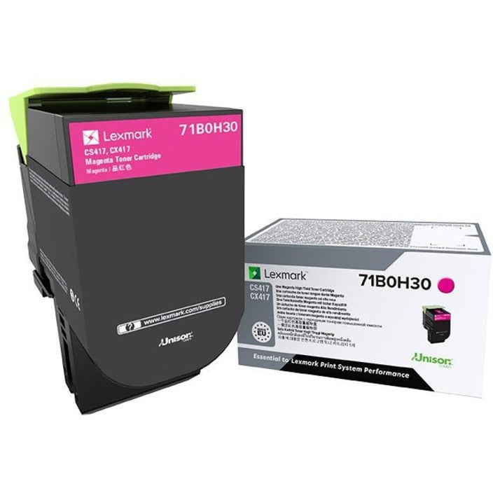 Lexmark Unison High Yield Laser Toner Cartridge - Magenta Pack