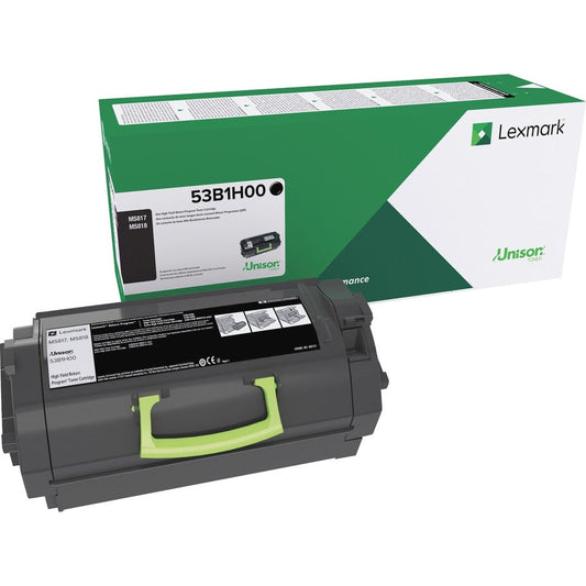 Lexmark Original High Yield Laser Toner Cartridge - 1 Each