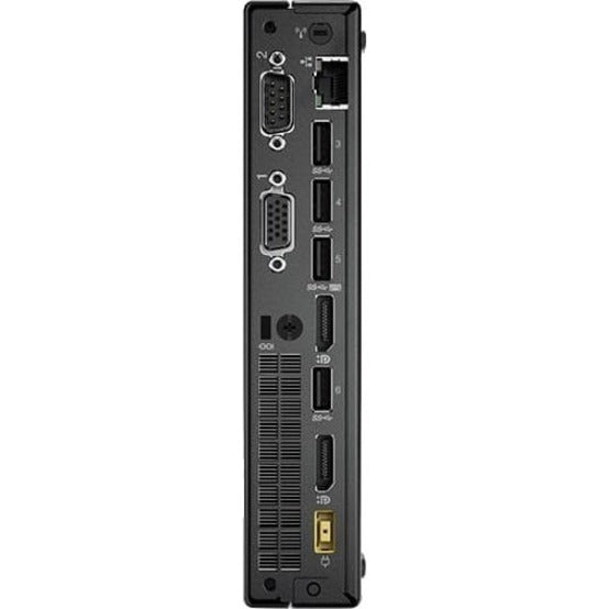 Lenovo ThinkCentre M710q 10MQS0GP00 Desktop Computer - Intel Core i7 7th Gen i7-7700T 2.90 GHz - 16 GB RAM DDR4 SDRAM - 256 GB SSD - Tiny