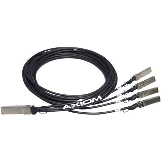 Accortec QSFP+ to 4 SFP+ Passive Twinax Cable 0.5m