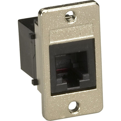 Black Box Black Panel-Mount Unshielded Coupler RJ11 4-Wire