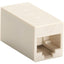 Black Box Cat.5e Unshielded Straight-Pin Coupler - Beige