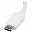 StarTech.com USB C to VGA Adapter with 60W Power Delivery Pass-Through - 1080p USB Type-C to VGA Video Converter w/ Charging - White