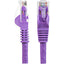 StarTech.com 125ft CAT6 Ethernet Cable - Purple Snagless Gigabit 100W PoE UTP 650MHz Category 6 Patch Cord UL Certified Wiring/TIA