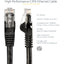 StarTech.com 12ft CAT6 Ethernet Cable - Black Snagless Gigabit - 100W PoE UTP 650MHz Category 6 Patch Cord UL Certified Wiring/TIA