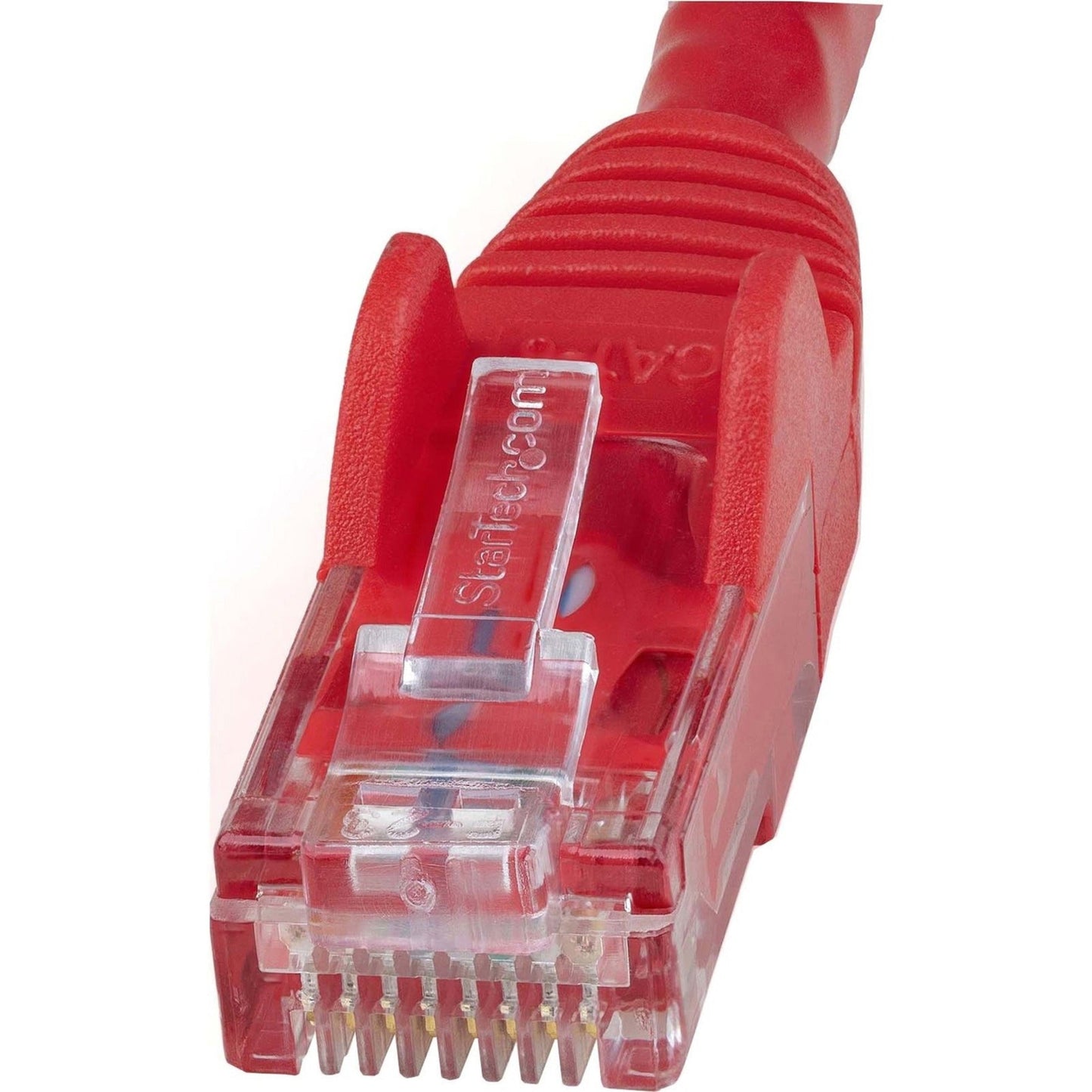 StarTech.com 125ft CAT6 Ethernet Cable - Red Snagless Gigabit - 100W PoE UTP 650MHz Category 6 Patch Cord UL Certified Wiring/TIA