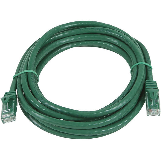 Monoprice FLEXboot Series Cat5e 24AWG UTP Ethernet Network Patch Cable 14ft Green