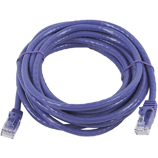 Monoprice FLEXboot Series Cat5e 24AWG UTP Ethernet Network Patch Cable 14ft Purple