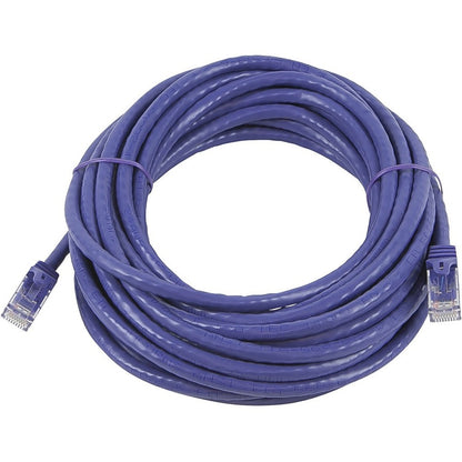 Monoprice FLEXboot Series Cat5e 24AWG UTP Ethernet Network Patch Cable 30ft Purple