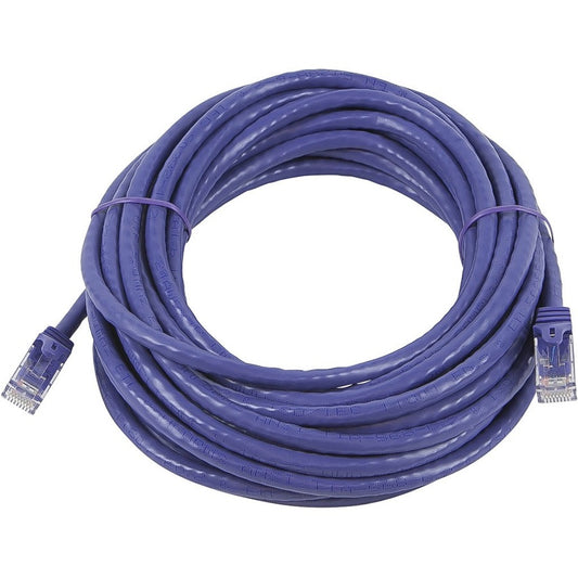Monoprice FLEXboot Series Cat5e 24AWG UTP Ethernet Network Patch Cable 30ft Purple