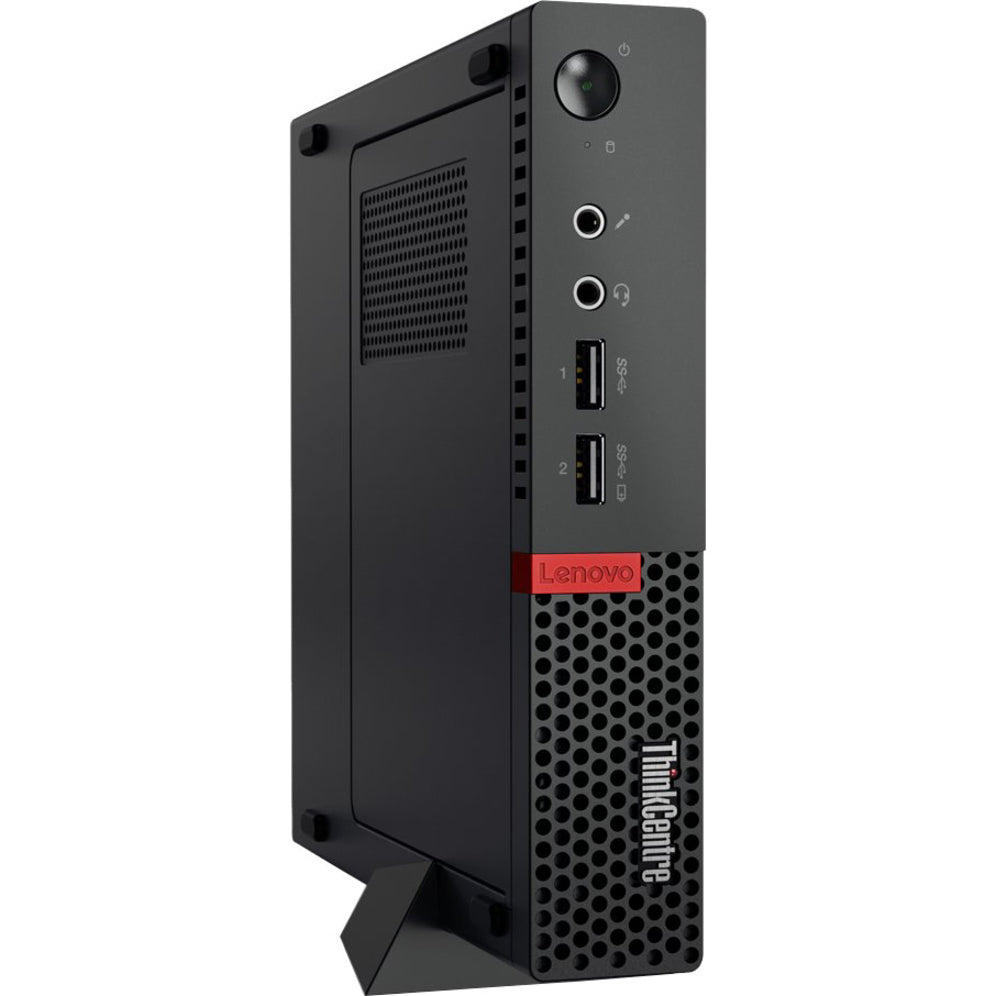 Lenovo ThinkCentre M910q 10MUS0B100 Desktop Computer - Intel Core i5 7th Gen i5-7500T 2.70 GHz - 8 GB RAM DDR4 SDRAM - 256 GB SSD - Tiny