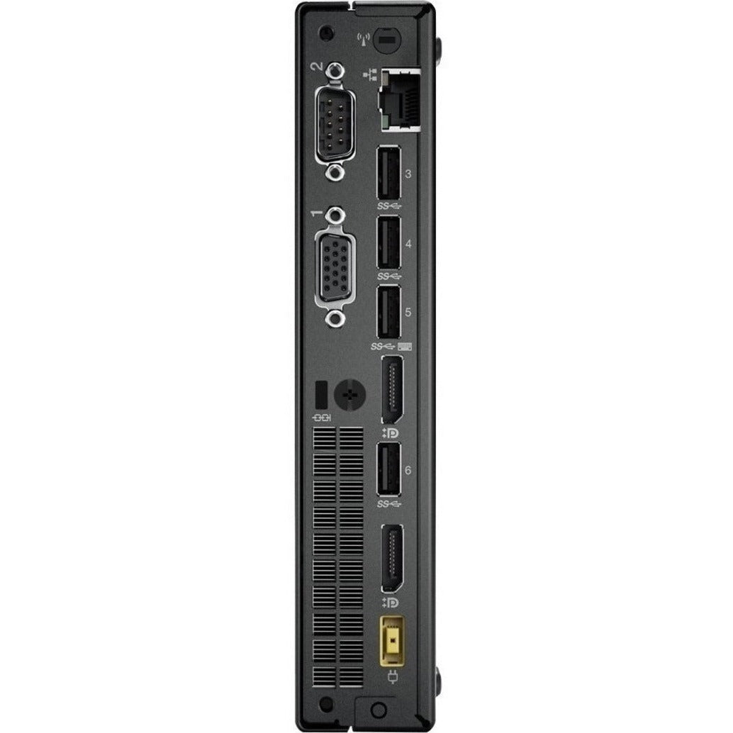 Lenovo ThinkCentre M910q 10MUS0B100 Desktop Computer - Intel Core i5 7th Gen i5-7500T 2.70 GHz - 8 GB RAM DDR4 SDRAM - 256 GB SSD - Tiny