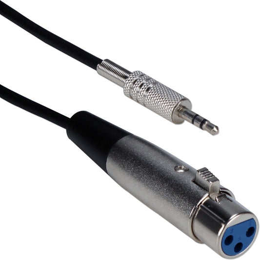 6FT XLR FEMALE TO 3.5MM        