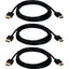 3PK 6FT HIGH SPEED HDMI ULTRAHD