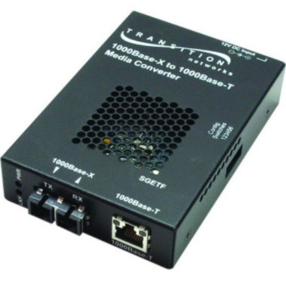 Transition Networks Stand-alone Gigabit Ethernet Media Converter 1000Base-T to 1000Base-SX/LX