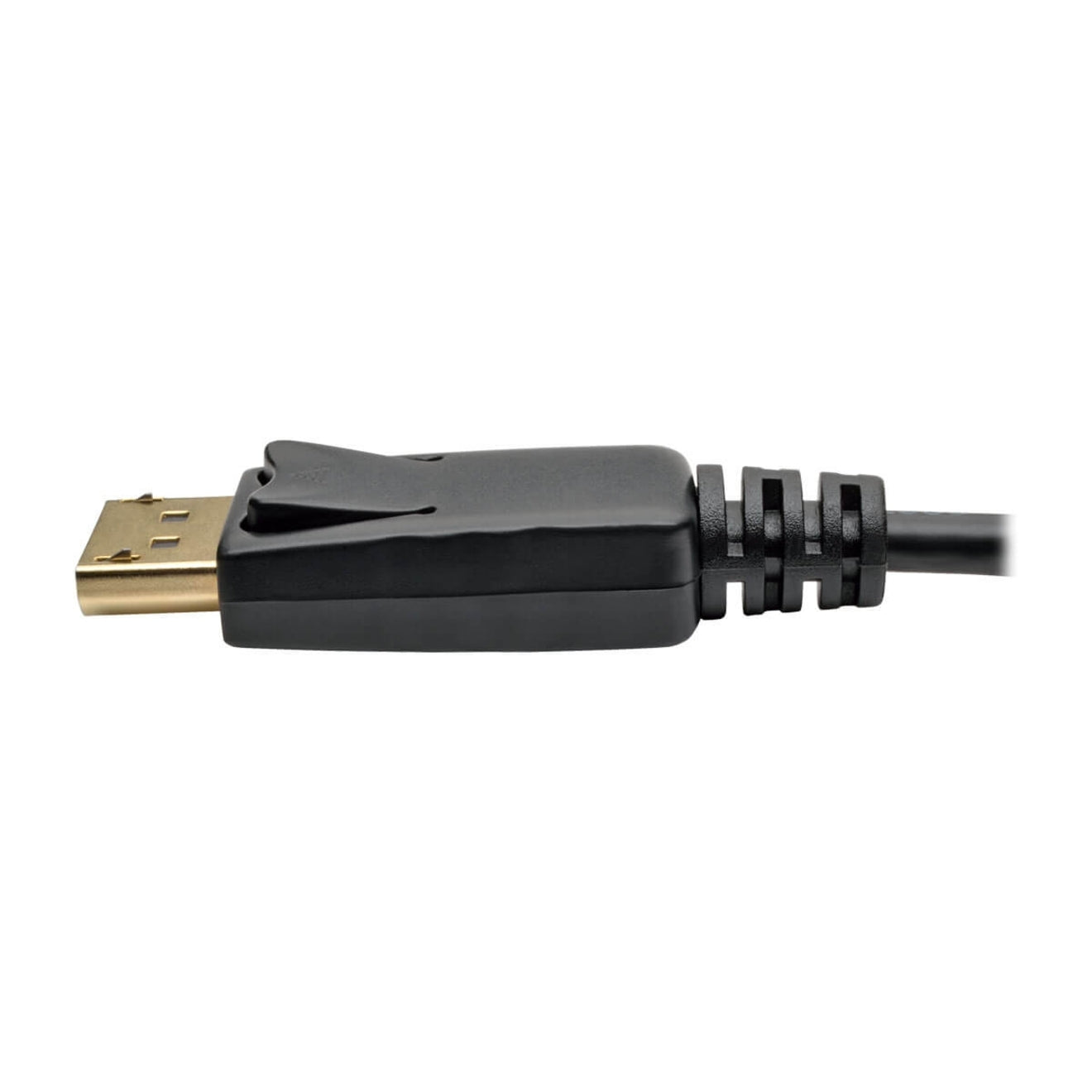 Tripp Lite Mini DisplayPort to DisplayPort Adapter Cable 4K 60 Hz (M/M) DP Latching Connector Black 6 ft. (1.8 m)