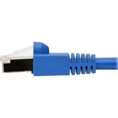 Tripp Lite Cat6a 10G Snagless Shielded STP Ethernet Cable (RJ45 M/M) PoE Blue 25 ft. (7.62 m)