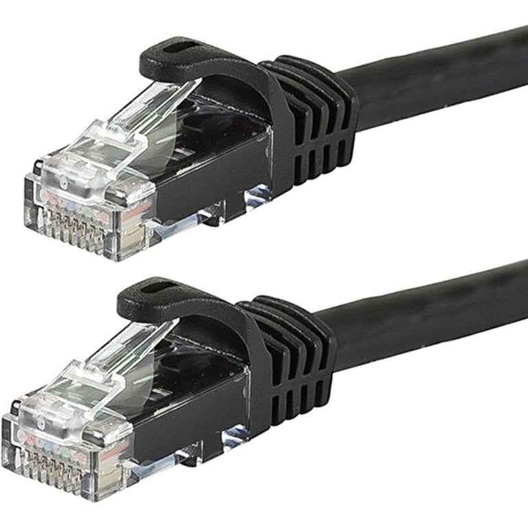 Monoprice FLEXboot Series Cat6 24AWG UTP Ethernet Network Patch Cable 7ft Black