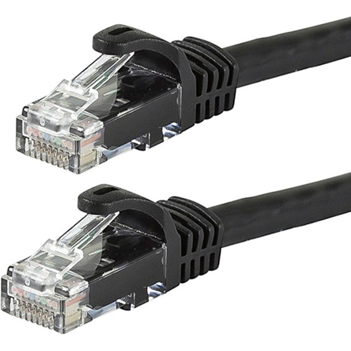 Monoprice FLEXboot Series Cat6 24AWG UTP Ethernet Network Patch Cable 10ft Black