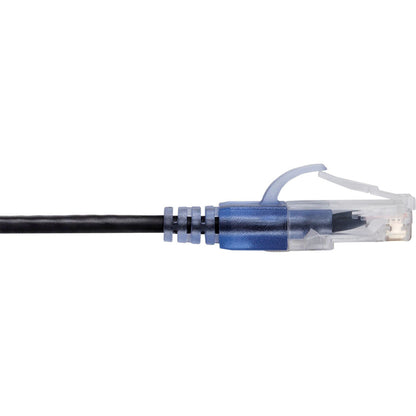 Monoprice 5-Pack SlimRun Cat6A Ethernet Network Patch Cable 10ft Black