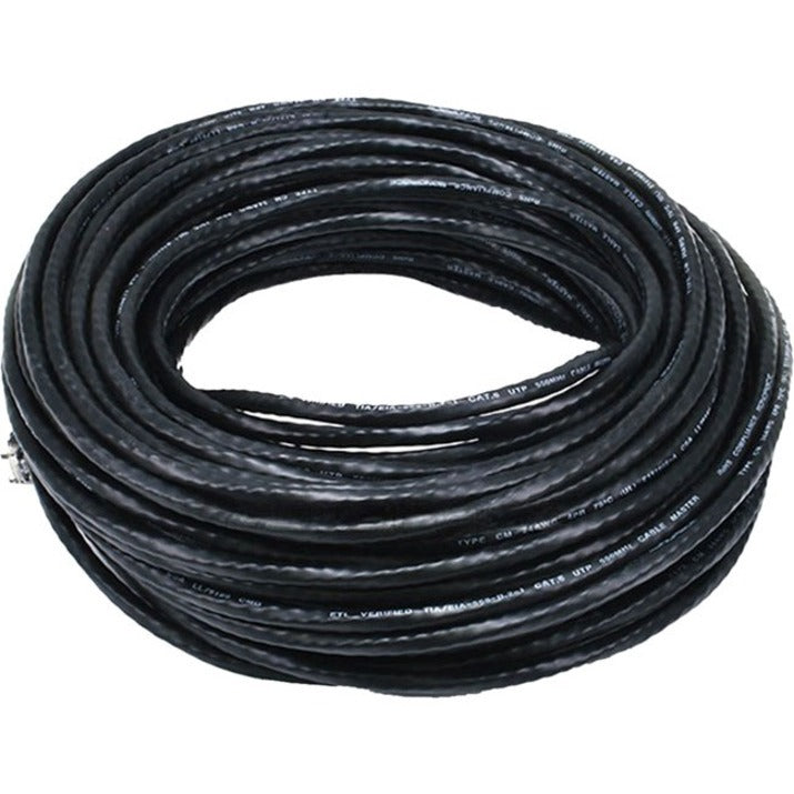 Monoprice Cat5e 24AWG UTP Ethernet Network Patch Cable 100ft Black