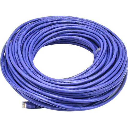 Monoprice Cat5e 24AWG UTP Ethernet Network Patch Cable 100ft Purple