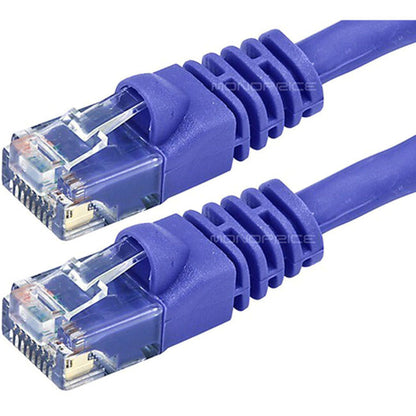 Monoprice Cat5e 24AWG UTP Ethernet Network Patch Cable 100ft Purple
