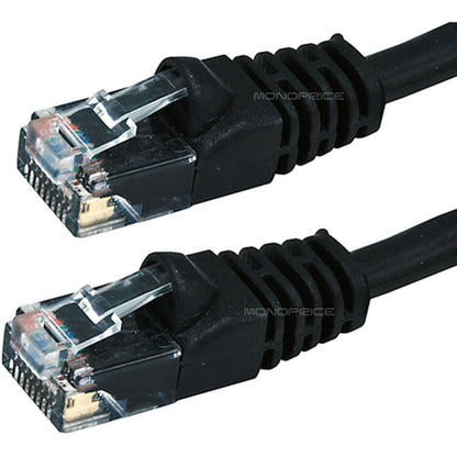 Monoprice Cat6 24AWG UTP Ethernet Network Patch Cable 75ft Black