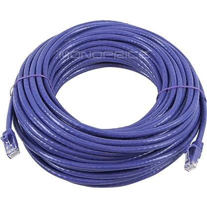 Monoprice FLEXboot Series Cat6 24AWG UTP Ethernet Network Patch Cable 75ft Purple