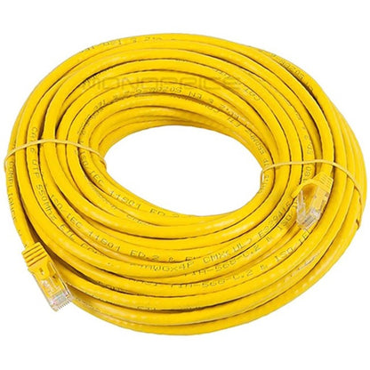 Monoprice FLEXboot Series Cat6 24AWG UTP Ethernet Network Patch Cable 75ft Yellow