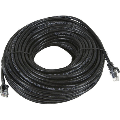 Monoprice FLEXboot Series Cat5e 24AWG UTP Ethernet Network Patch Cable 100ft Black