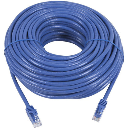 Monoprice FLEXboot Series Cat5e 24AWG UTP Ethernet Network Patch Cable 100ft Blue