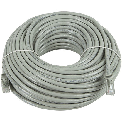 Monoprice FLEXboot Series Cat5e 24AWG UTP Ethernet Network Patch Cable 100ft Gray