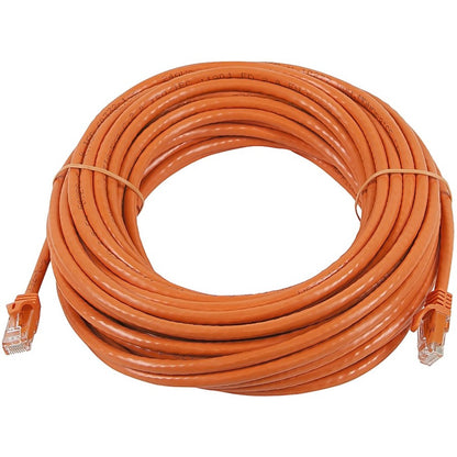 Monoprice FLEXboot Series Cat5e 24AWG UTP Ethernet Network Patch Cable 100ft Orange