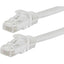 Monoprice FLEXboot Series Cat5e 24AWG UTP Ethernet Network Patch Cable 100ft White
