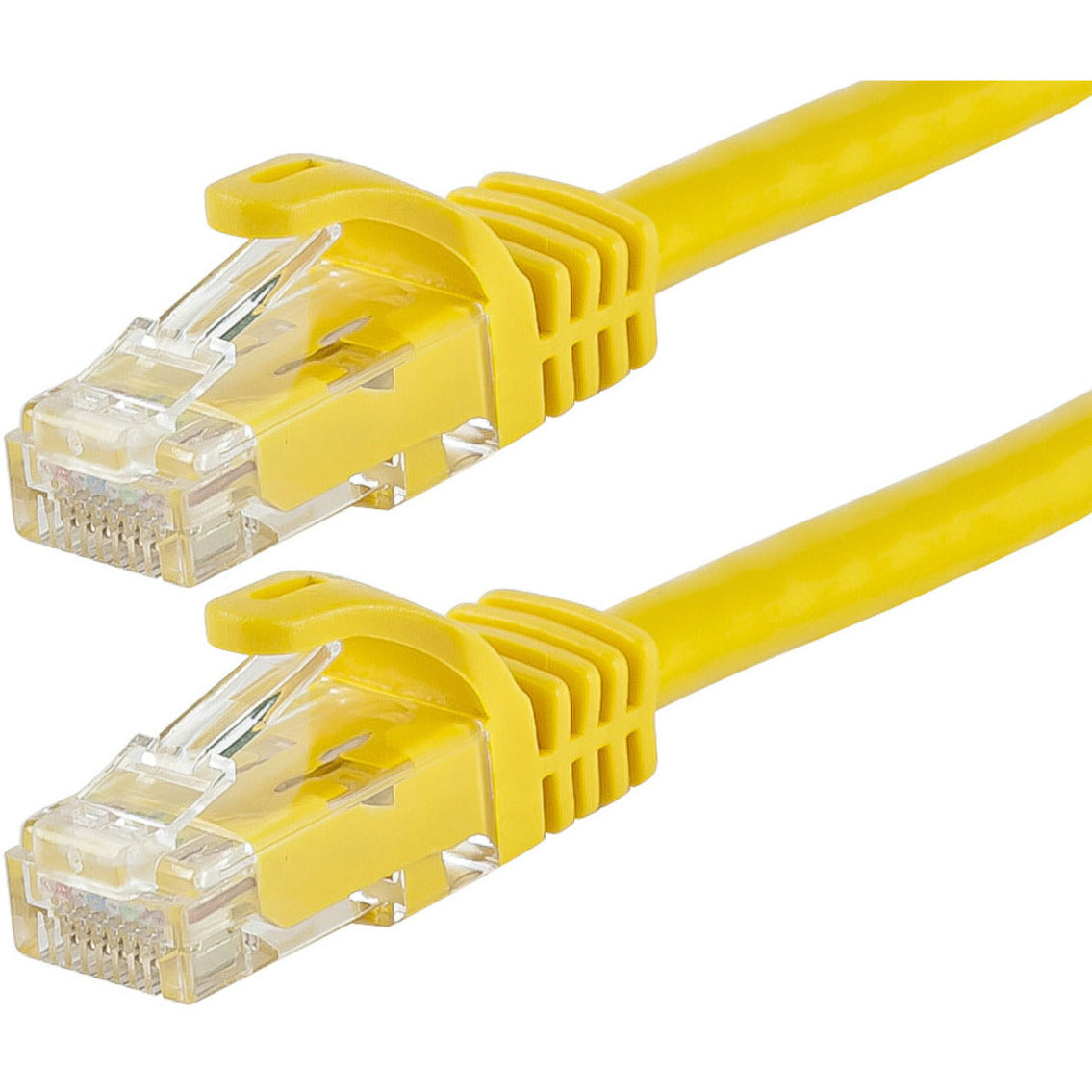 Monoprice FLEXboot Series Cat5e 24AWG UTP Ethernet Network Patch Cable 100ft Yellow