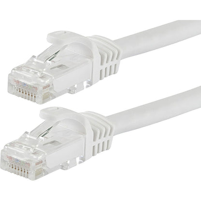 Monoprice FLEXboot Series Cat6 24AWG UTP Ethernet Network Cable 75ft White